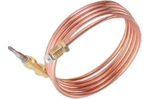PIUMEIF 098514-01 Propane heater Thermocouple Replacement Part for Desa LP Heater, Replace Vent-Free wall heater 098514-02 SSN18TB CGN18 CGN18A CGCF26T CGN6 CGN6LA CGN10 CGN10A CGN12 CGL250TE-C Series