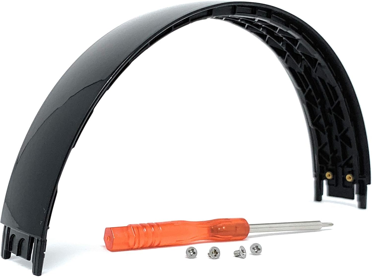 Replacement Top Headband Arch band for Beats Solo 3 Wireless and Solo 2 Headphones Solo3 (Gloss Black)