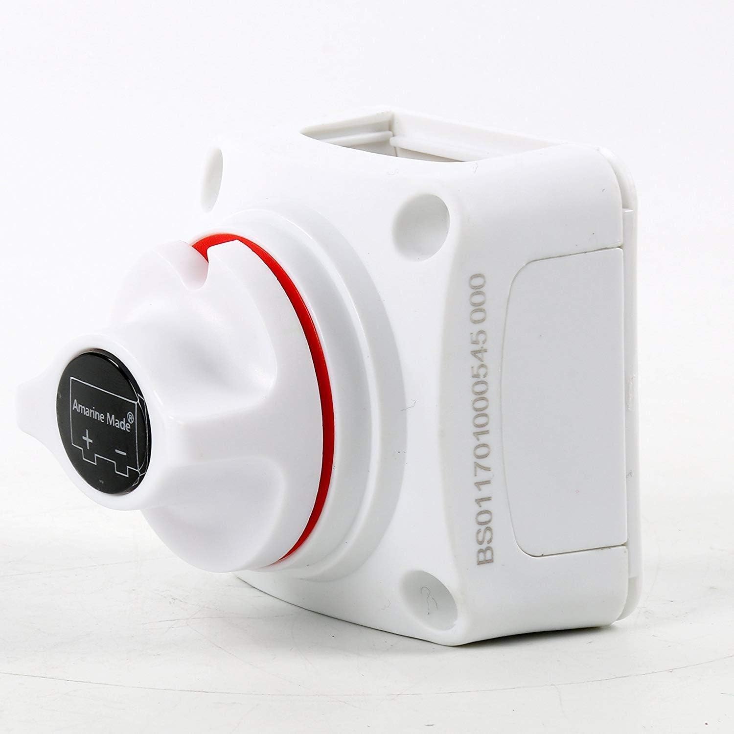 Amarine Made Boat Battery Power Disconnect Switch, Heavy Duty Battery Isolator Switch (275-201) : Sports & Outdoors