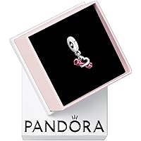 Amazon.com: PANDORA Pink Heart Family Tree Dangle Charm
