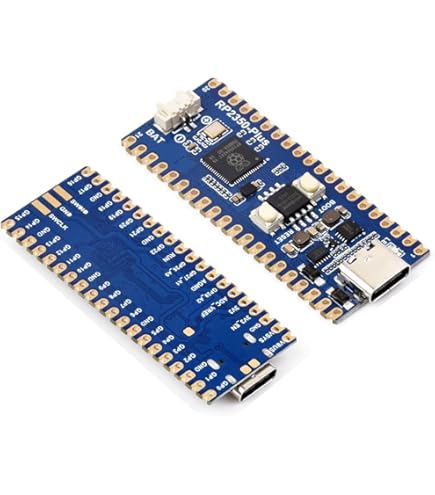 Waveshare Pi Pico 2 W CC Package, RPi Official Pico 2 W Microcontroller Board With Pre Soldered Header Color Coded Rp2350 Chip Dual Core Dual Architecture Design Supports Wifi Bt52 - View #8