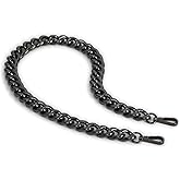 Xiazw 26 Inch Chic Metal Purse Chain Strap Handle Shoulder Strap Replacement Charms for Bag Handbags
