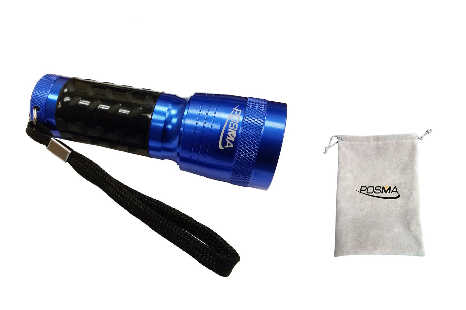 POSMA GBT010 14 LED Golf Ball Finder Torch Ultraviolet Flashlight UV