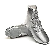 MSMAX Women Jazz Dance Shoes Dancing Ankle Boots for Men