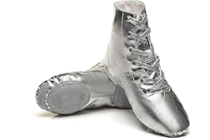 MSMAX Women Jazz Dance Shoes Dancing Ankle Boots for Men