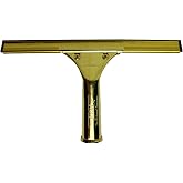 Ettore ProSeries Brass Squeegee, 10-Inch