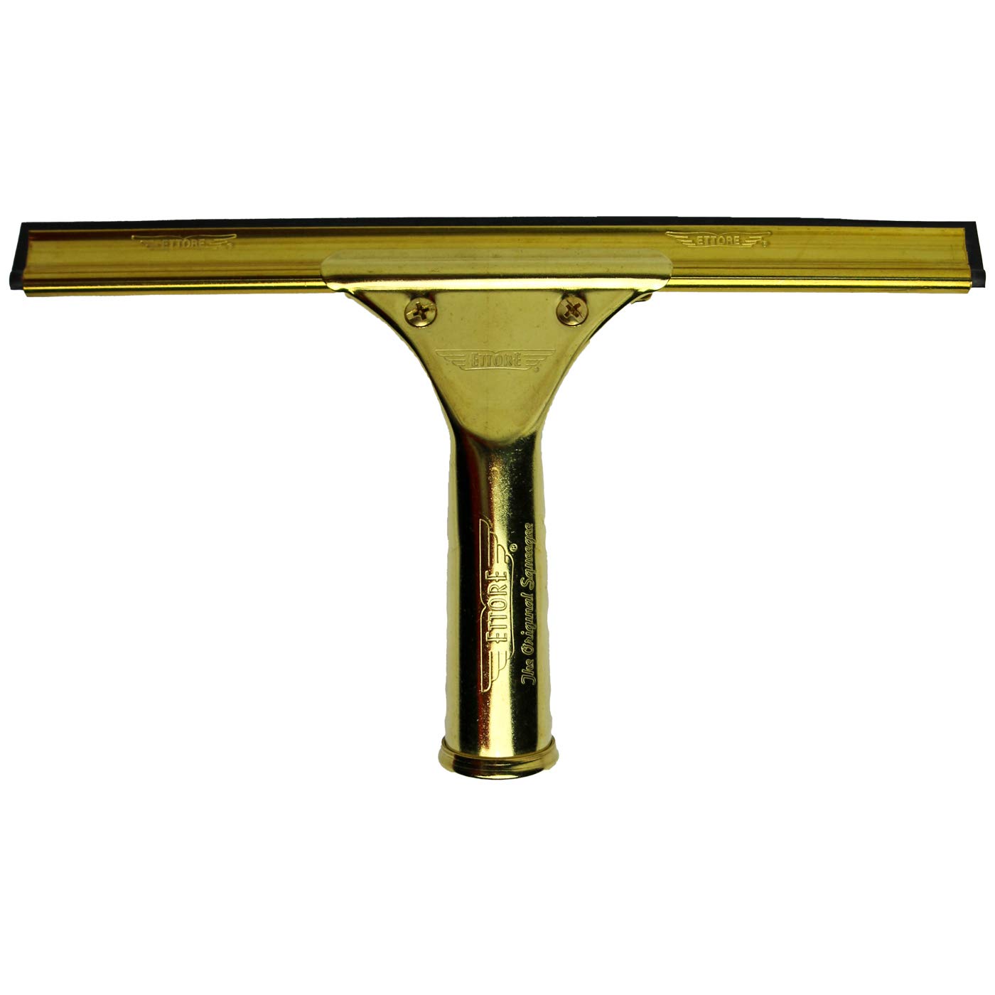 Ettore 10010 ProSeries Brass Squeegee, 10-Inch