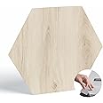 BaseCore HEX Hexagon Vinyl Flooring Pistachio 5.75" DIY Self Adhesive Textured Modern Floor Tile Peel & Stick Tile | Sample Tile