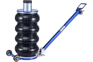 VEVOR Air Jack, 6 Ton/13227 lbs Airbag Jack, Lift Up to 26.5 inch with Heightened Column, Adjustable Handle & Thick Rubber Pa