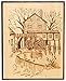 Walnut Hollow 1828 Basswood Rectangle Plaque, 8 x 10 x 0.75 for Woodburning, Painting and Chip Carving