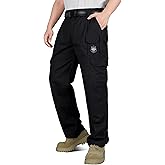 BOCOMAL Men's FR Cargo Pants Flame Resistant Pants Midweight 7.5oz (7 Pockets) Multi-Pockets FR Pants