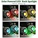 Outdoor Solar Garden Rock Light, 2 Modes LED Solar Powered Light,LED Solar Spotlight Light for Garden, Patio, Backyard, Pack of 2
