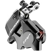 TRP HY/RD Hybrid Caliper, Cable-Actuated Hydraulic Road/Cross Bicycle Brake | Plug-and-play with road/CX levers, self-adjusting reservoir, lightweight 2-piston design, hybrid hydraulic performance