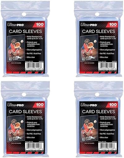 Ultra Pro 400 Soft Penny Card Sleeves for Trading Cards - Standard Size