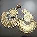 RechicGu Vintage Gold Ethnic Bali Jhumka Jhumki Lotus Mexico Gypsy Dangle Earrings Traditional Ear Studs with Gift Box