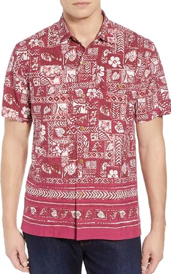 red tommy bahama shirt