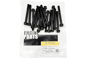 18pcs V1702 Cylinder Head Bolt Compatible with Kubota Engine