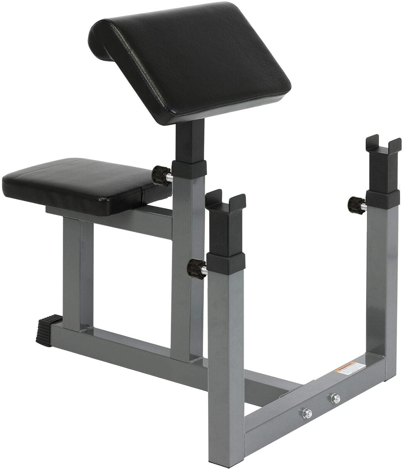 Weight Bench Roman Chair, Adjustable Back Hyperextension Bench