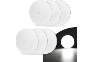 ULITECO RV Light Interior 12V, 5Inch RV Ceiling Dome Light, RV LED Puck Light with ON/Off Switch, 700LM Camper Lights Fixture for RV Boat Camper Trailer Car (6500K Cool White, 6PCS)