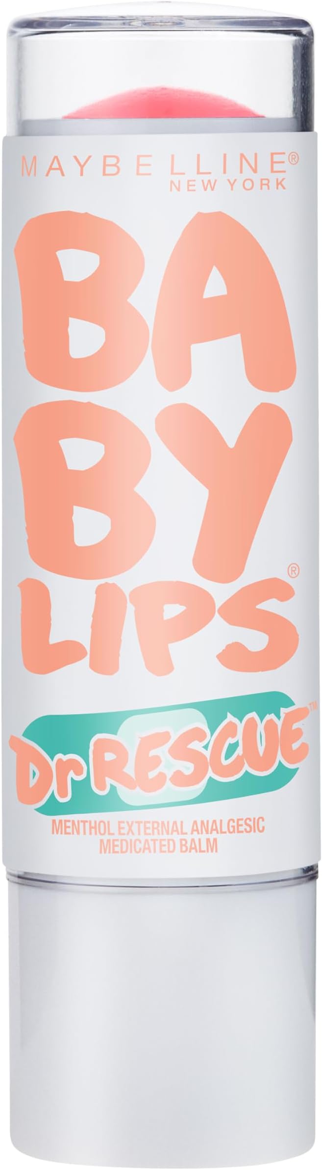 Maybelline Baby Lips Dr Rescue Medicated Balm Coral Crave Lip Care Menthol