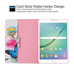 Newshine Case for Galaxy Tab S2 9.7 - PU Leather