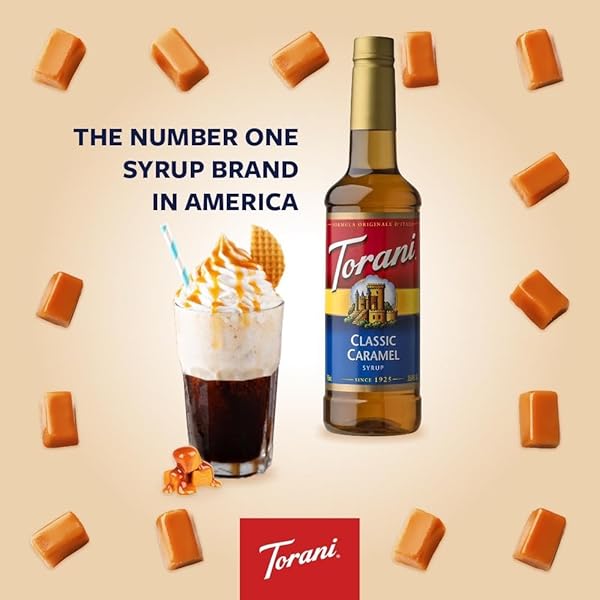 TORANI SYRUP, CLASSIC CARAMEL, 25.4 OUNCE (PACK OF 1)