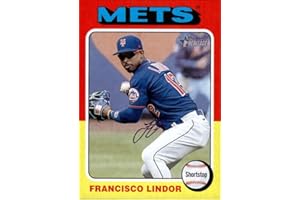 GENERIC 2024 Topps Heritage #117 Francisco Lindor NM-MT Mets Baseball Trading Card