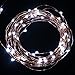 Oak Leaf String Lights, 6 Set of 30 LEDs Micro Twinkle Lights Battery Operated Fairy Lights, Copper Wire, Cool White, 9.8ft, for DIY Wedding Home Bedroom Party