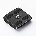 ZOMEI Universal Professional Camera Quick Release Plate for Zomei Q666,Q666C,Z699C,Q555,M5,M6,M8,Z818Tripod &Bonfoto B690A,B168 Tripod