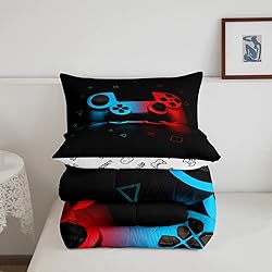 Erosebridal Gaming Comforter Set Twin Size for Boys