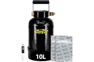 Filterelated Deionized Water System for Car Wash, Comes with 10L Brand Resin,Spotless Water Spot Remover Filter, Fit for Cars/RVs/Motorcycles/Solar Washing