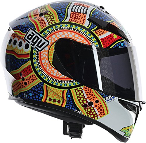 agv dreamtime k3 sv india Helmet, Matte Black / L Integrated anti Drudi Performance Full Face Helmet