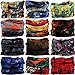 VANCROWN Headwear Head Wrap Sport Headband Sweatband 220 Patterns 12 in 1 Magic Scarf 12PCS & 6PCS 12 in 1 (12PCS.Painting)