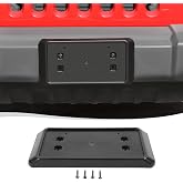 Voodonala for Jeep Wrangler JK JKU Front Plate License Bracket Front License Hanging Kits Compatible with Jeep Wrangler JK JKU 2015-2017