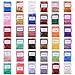 Soap Dye - Mica Powder Pigments for bath bomb - Soap Making Colorant - 36 Beautiful Colors (0.18 oz each) - Eye Shadow, Blush, Nail Art, Resin Jewelry, Artist, Craft Projects with 10 Pcs Soap Molds