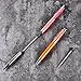 24 Pieces Ballpoint Pen Refills for Diamond Crystal Stylus Pens, 2.75 Inches (Black Ink)