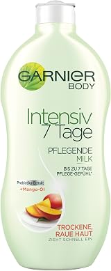 Garnier Intensive 7 Days Nourishing Milk Mango Oil Dry Rough Skin Lotion 400ml view 1