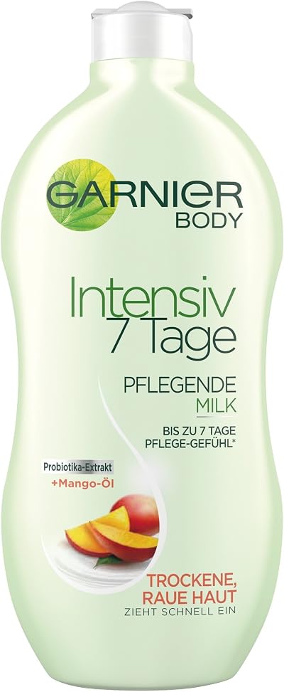 Garnier Intensive 7 Days Nourishing Milk Mango Oil Dry Rough Skin Lotion 400ml