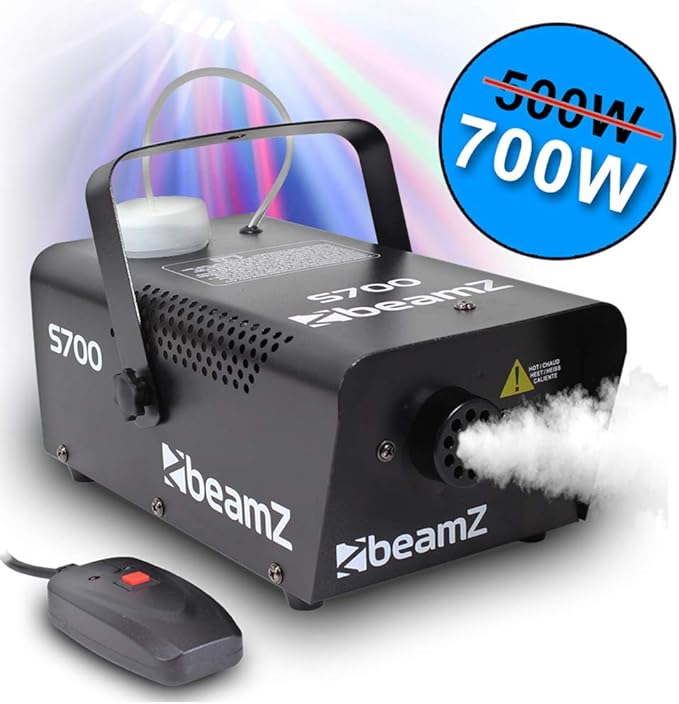 Beamz S700 Professional DJ Disco Party Smoke Machine with Fluid 700W