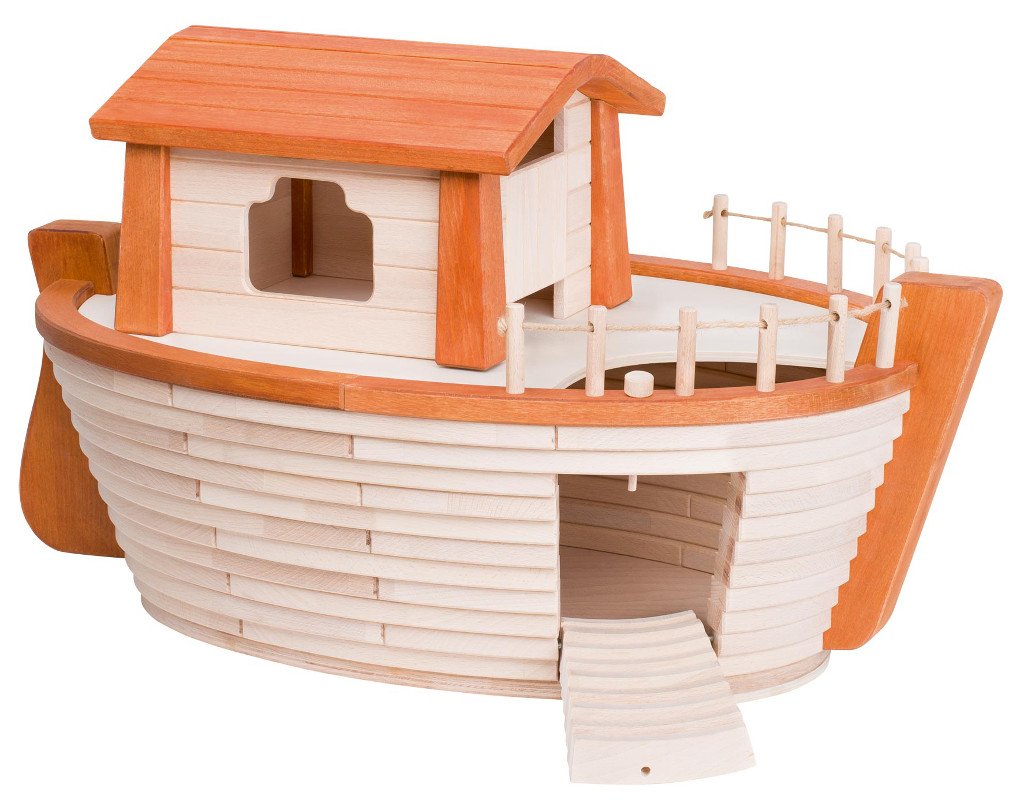 Holztiger Noah's Ark Action Figure Playset