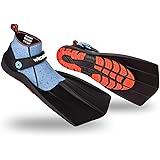 Wildhorn Topside Snorkel Fins- Compact Travel, Swim, and Snorkeling Flippers for Men and Women. Revolutionary Comfort on Land and Sea.