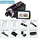 Camcorder, KINGEAR HDV-5053 1080P Wifi Digital Video Camera Infrared Night Vision Camcorder with 16 X Digital Active Zoom
