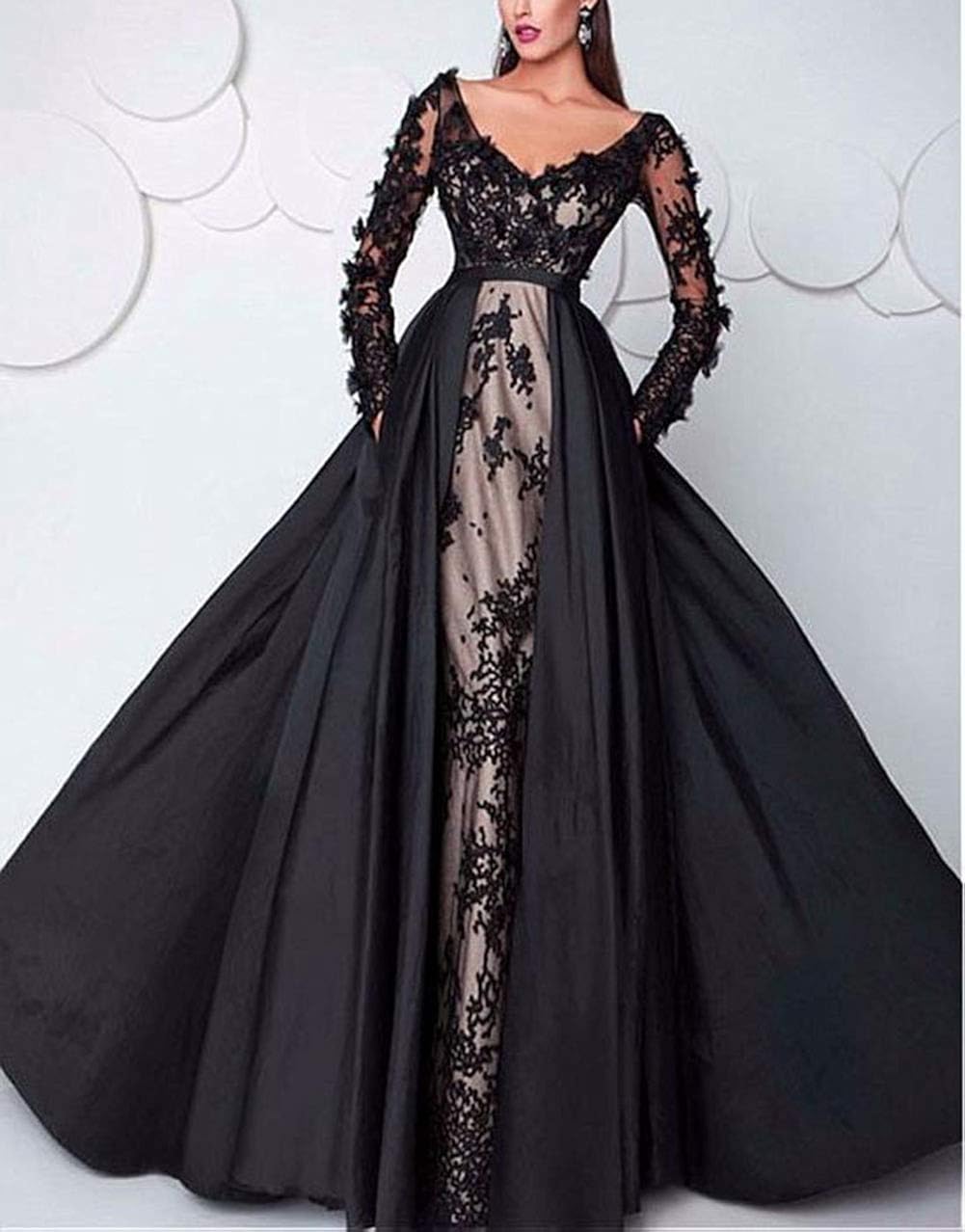 black gorgeous dress