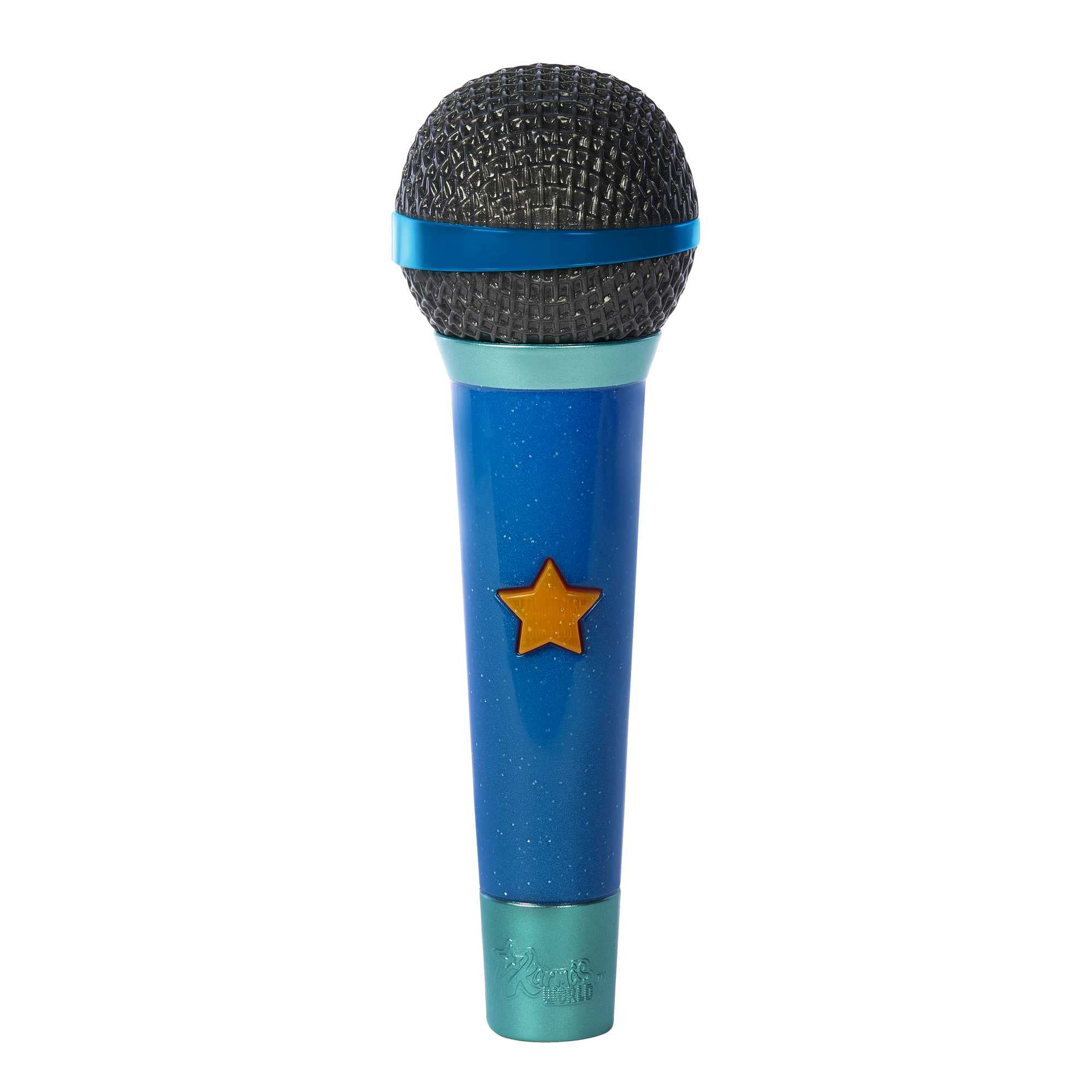 Karma's World ​Karma’s World Sing & Rhyme Microphone (7.7-in) with Lights & Sounds, Toys from Netflix Original Series for Kids and Fans Ages 3Y+