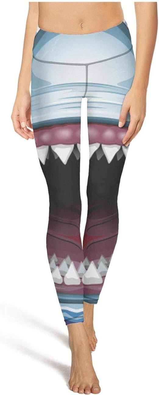 shark yoga leggings