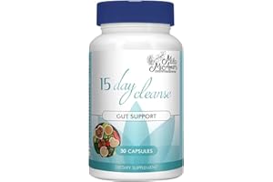 Mila Miamor 15 Day Cleanse - Gut and Colon Support - Advanced Gut Cleanse Detox for Women & Men with Senna, Cascara Sagrada & Psyllium Husk - Non-GMO - Made in USA - 30 Capsules