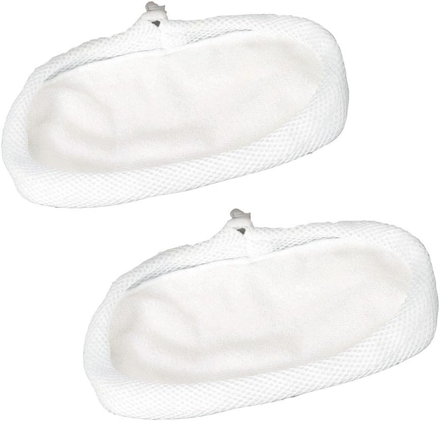Spares4less Compatible with Steam Mop Pads for Morphy Richards 70495 720020 Cleaner Main Floor Cleaning Cloths Pack of 2