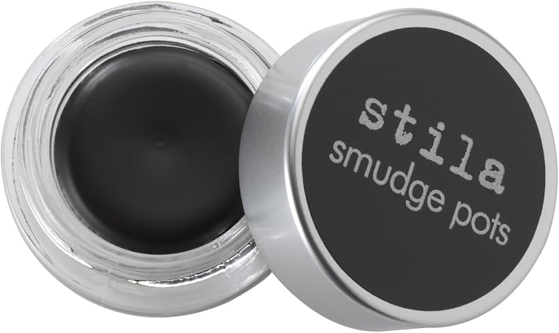 Stila Smudge Pot Gel Eyeliner Eyeshadow Cream Black 4g Waterproof Long Lasting