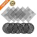 130PCS Premium Flower Pot Hole Mesh Pad, 110PCS 1.8'' Round Bonsai Pot Bottom Grid Mat Mesh, 20PSC 2x2 Inch Squares Garden's Drainage Mesh Hole Screens Prevent Soil Loss Anti