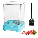 Upgraded Fruit Slicer Cup, Strawberry Slicer with